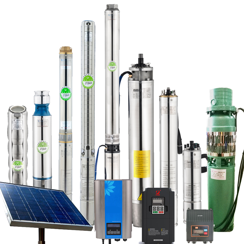 Fábrica de Agricultura Centrífuga Atacado Fonte de Energia Solar Lagoa Bomba de Água Submersível Sistema de Inversor de Poço Profundo