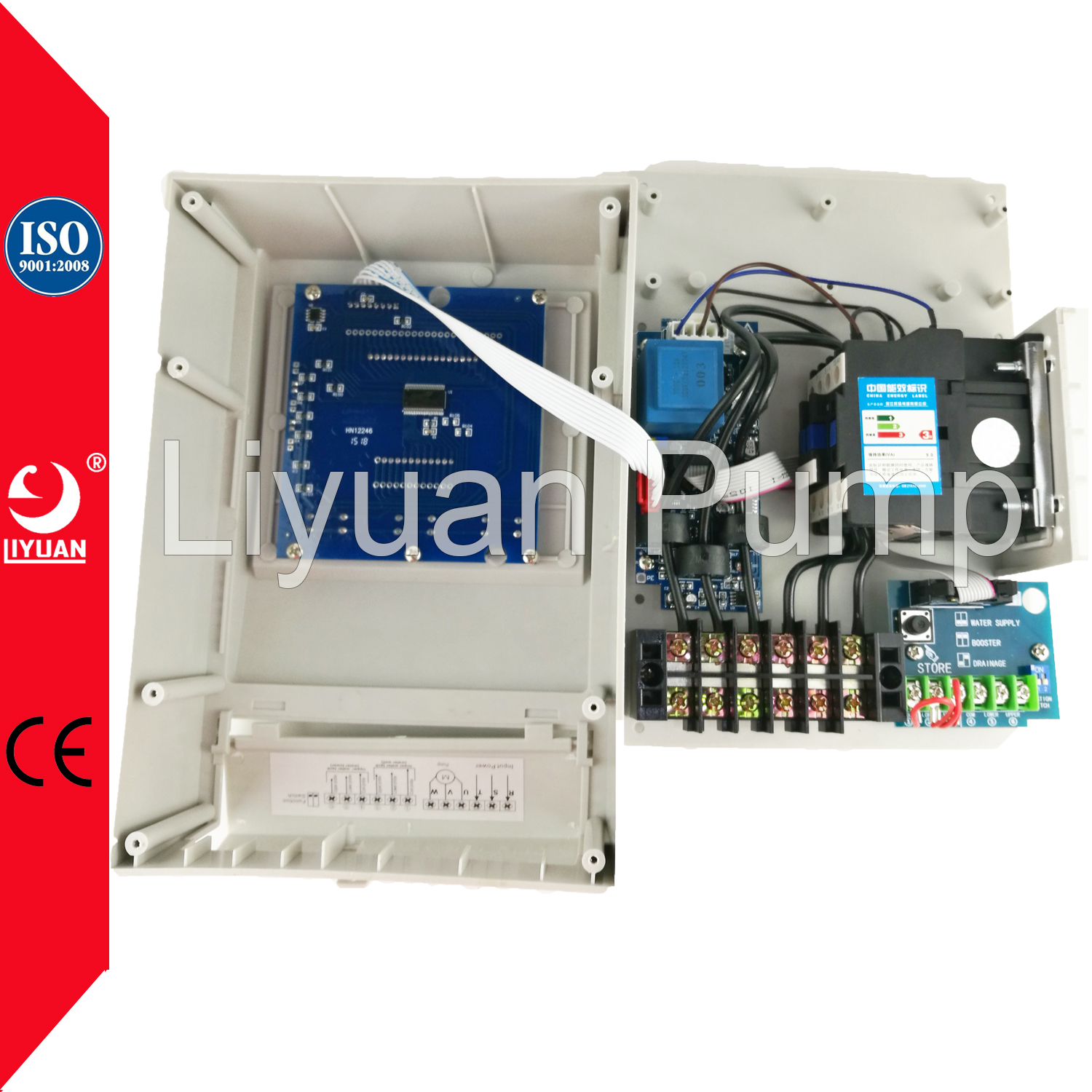 Painel de controle do motor, controlador de sistema das energias solares