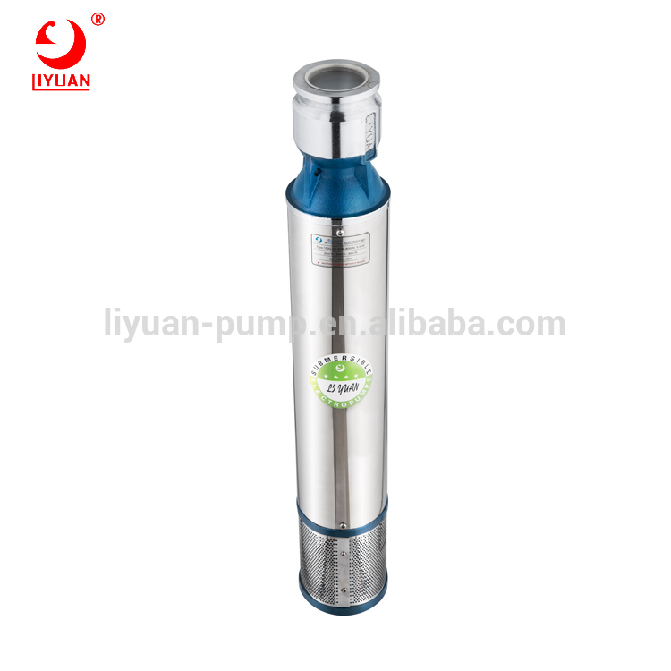 Liyuan 6 polegadas ppo pom pc peças de reposição impulsor 30hp taxa preço submergível na água exectrical solar cabeça de ferro fundido solar poço profundo bomba
