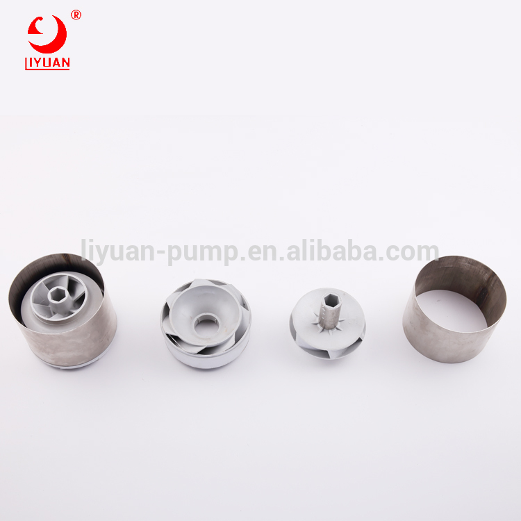 Liyuan 6 polegadas ppo pom pc peças de reposição impulsor 30hp taxa preço submergível na água exectrical solar cabeça de ferro fundido solar poço profundo bomba