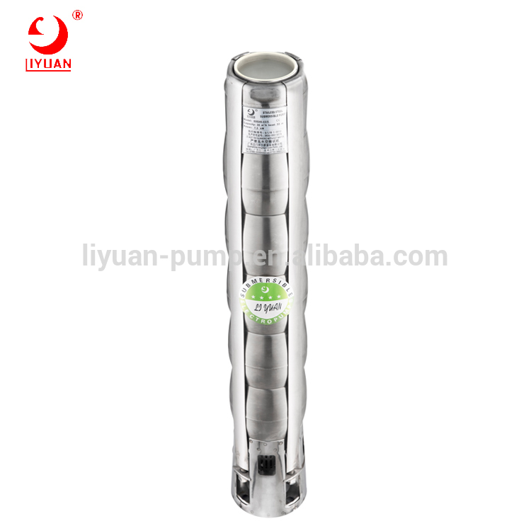 Alto Fluxo Padrão Elétrico Submersível Bomba De Água Preço de Aço Inoxidável Terno Impulsor Solar Powered Bomba De Água