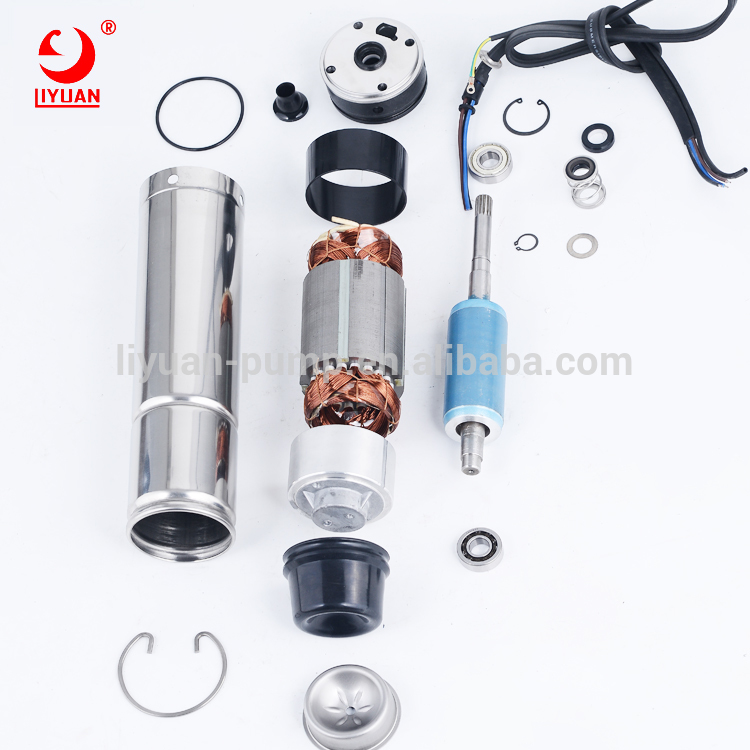 Jiangmen Fábrica 220V / 380V Ce Motor Submersível 0.5Hp Bomba de Água de 7,5 Hp
