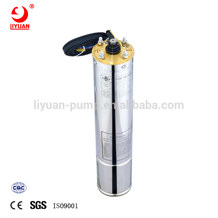 Jiangmen Fábrica 220V / 380V Ce Motor Submersível 0.5Hp Bomba de Água de 7,5 Hp